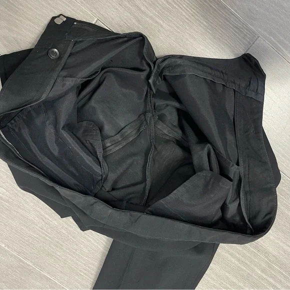 Gucci Vintage Black Wool Blend High Waisted Crop Ankle Pants Trousers Italy 42 M - Picture 13 of 16